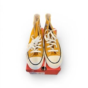 Converse Yellow High-Top Sneakers